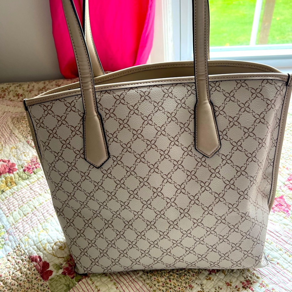 Nine West multi compartment tote
